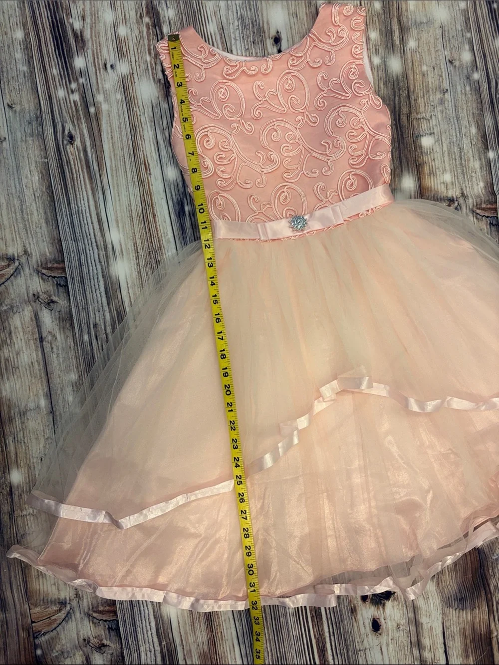 Kids pink size 10 party dress